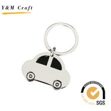 Trousseau en métal promotionnel adapté aux besoins du client de forme de voiture pour le cadeau (Y03651)